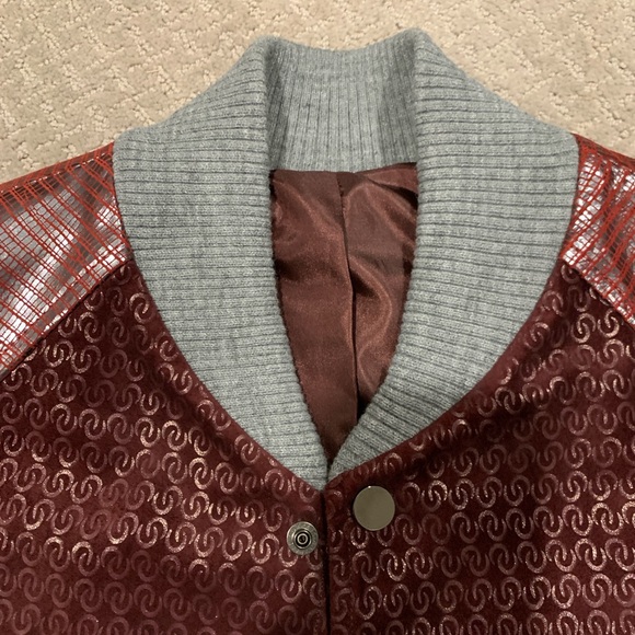 Mr. Nieves Men’s Suede Varsity Jacket - Picture 7 of 10